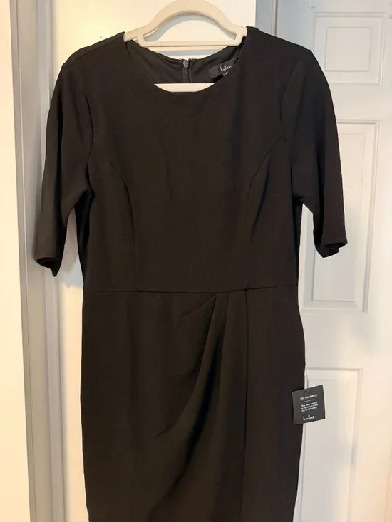 Westwood Black Half Sleeve Sheath Dress | XL | NWT - Picture 2 of 6